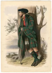 Cumin, uit The Clans of the Scottish Highlands, uitgegeven 1845